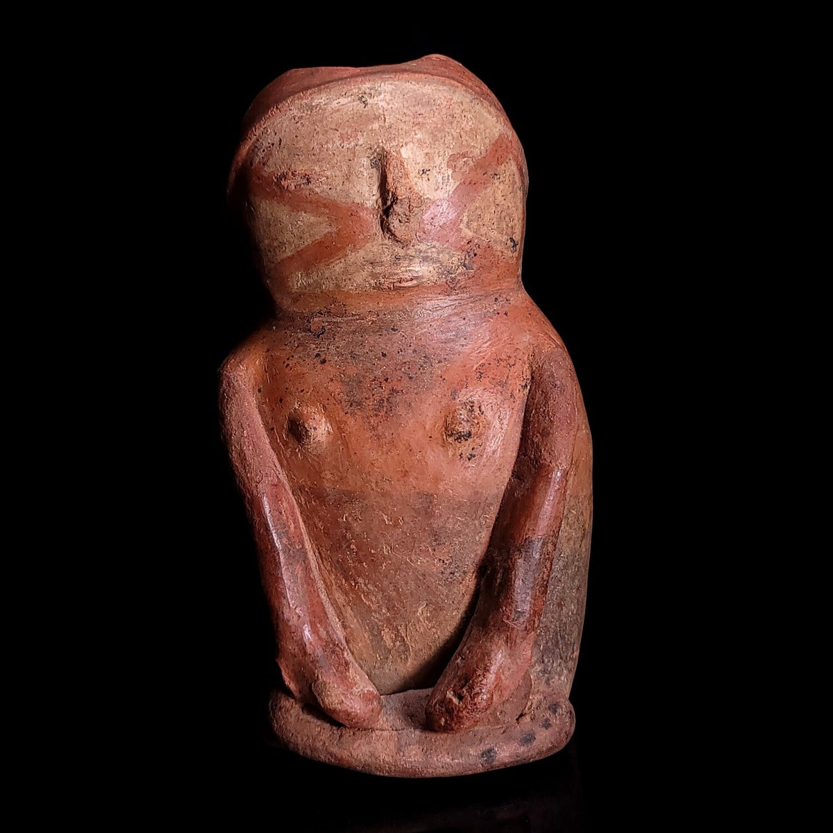 Pre-Columbian Middle Cauca Seated Figure