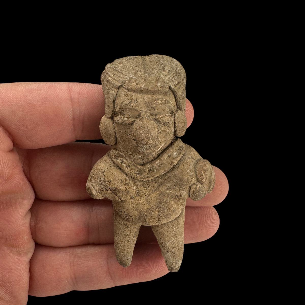 Pre-Columbian Chupicuaro Pottery Figure