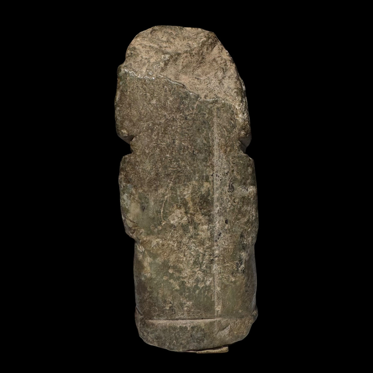 Pre-Columbian Mixtec Greenstone Figure of Tlaloc