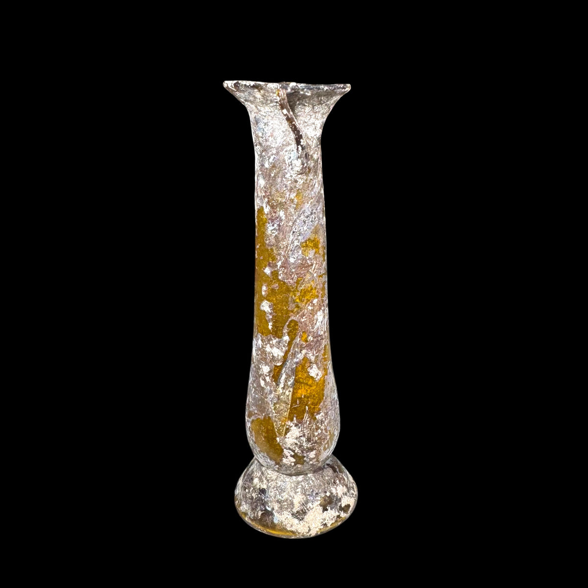 Roman Amber Glass Cosmetic Amphora