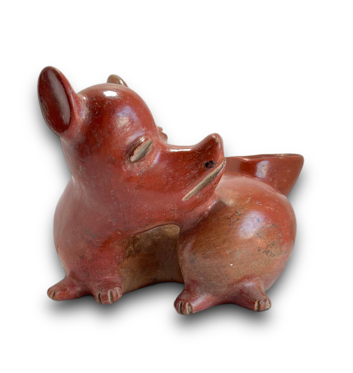 Pre-Columbian Colima pottery dog