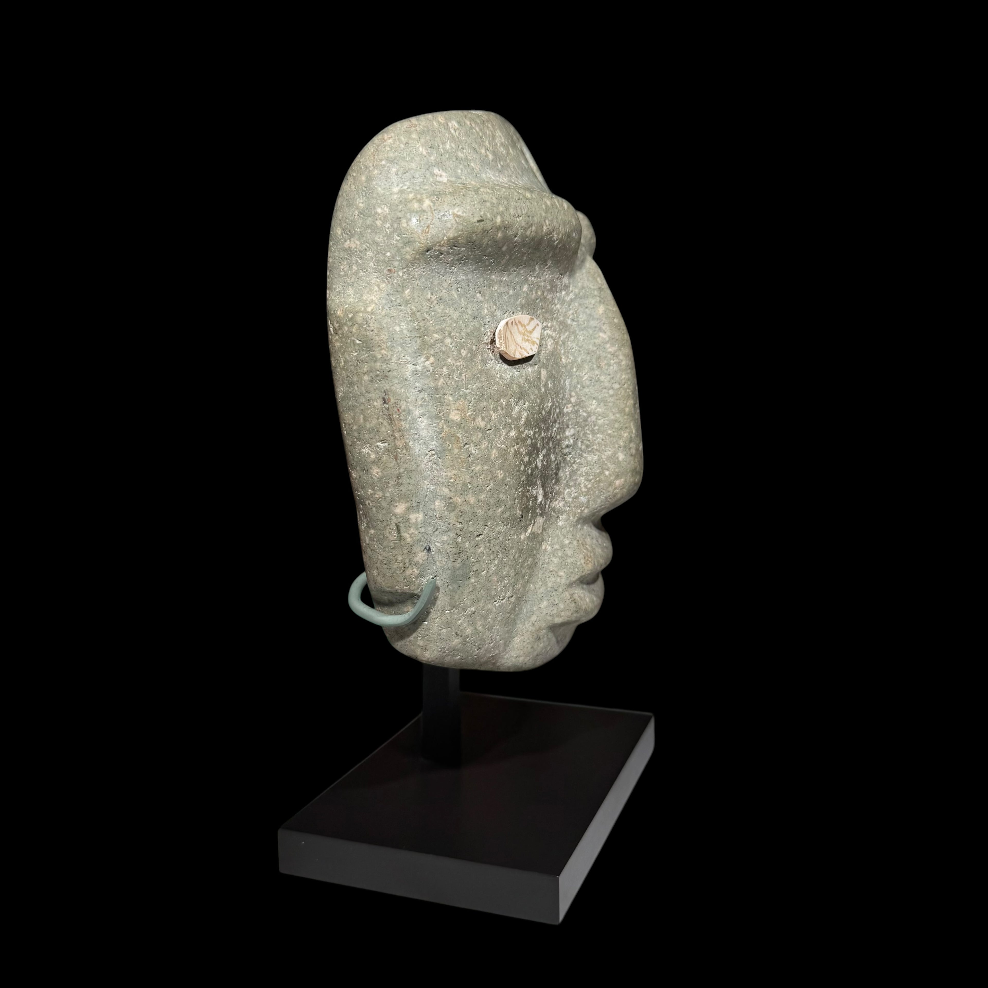 Pre-Columbian Chontal Stone Face Mask