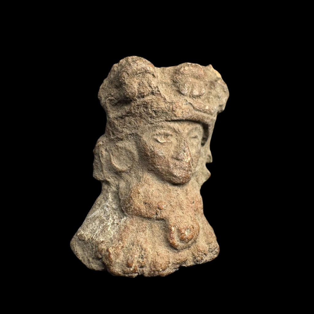 Miniature Pre-Columbian Teotihuacan Pottery Figure – Complete