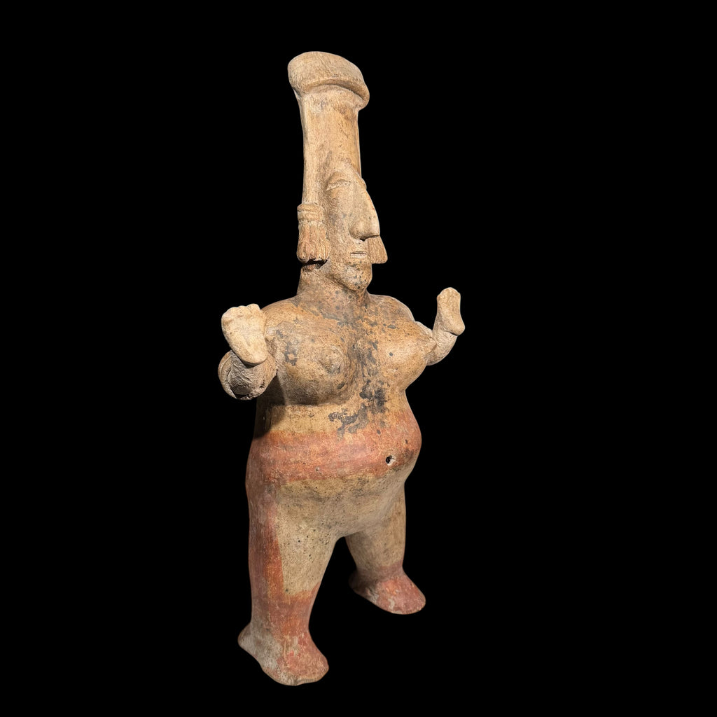 Pre-Columbian Jalisco San Juanito Style Pottery Female Figure
