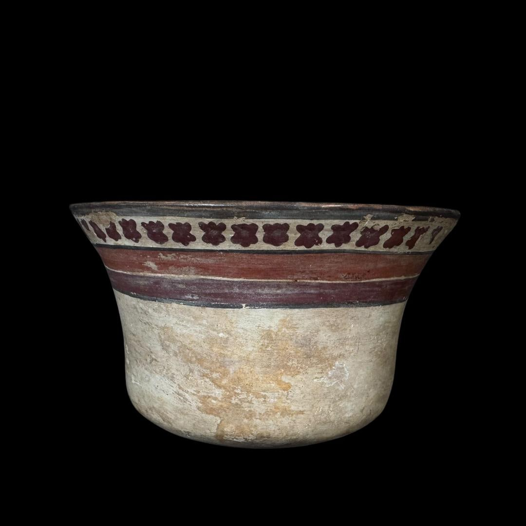 Pre-Columbian Nazca Polychrome Pottery Vessel