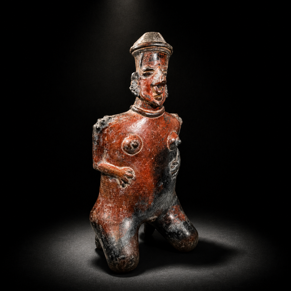 Pre-Columbian Nayarit San Sebastián Pottery Figure