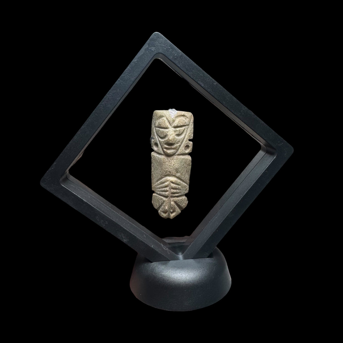 Pre-Columbian Mixtec Green Stone Penate