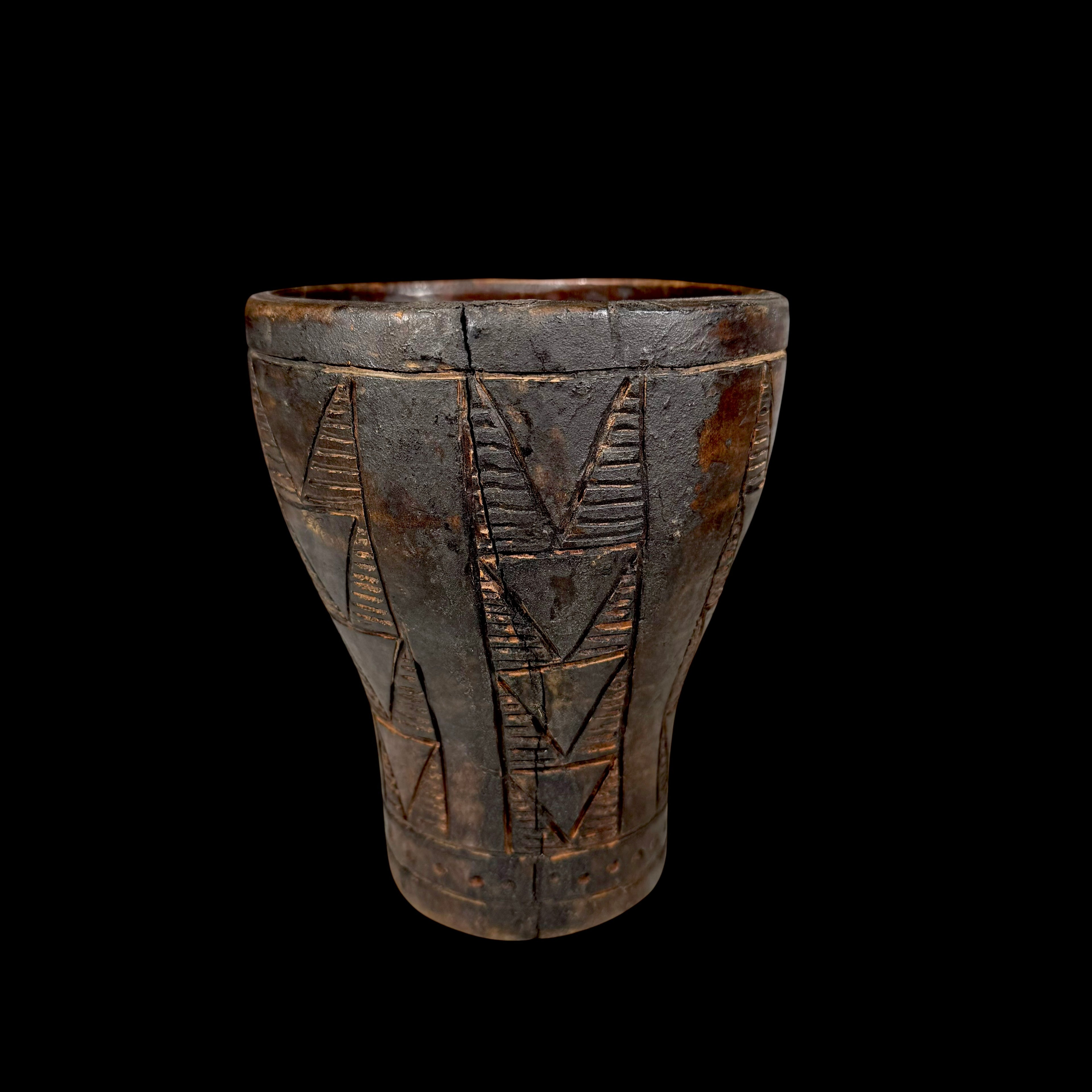 Pre-Columbian Inca Wooden Kero