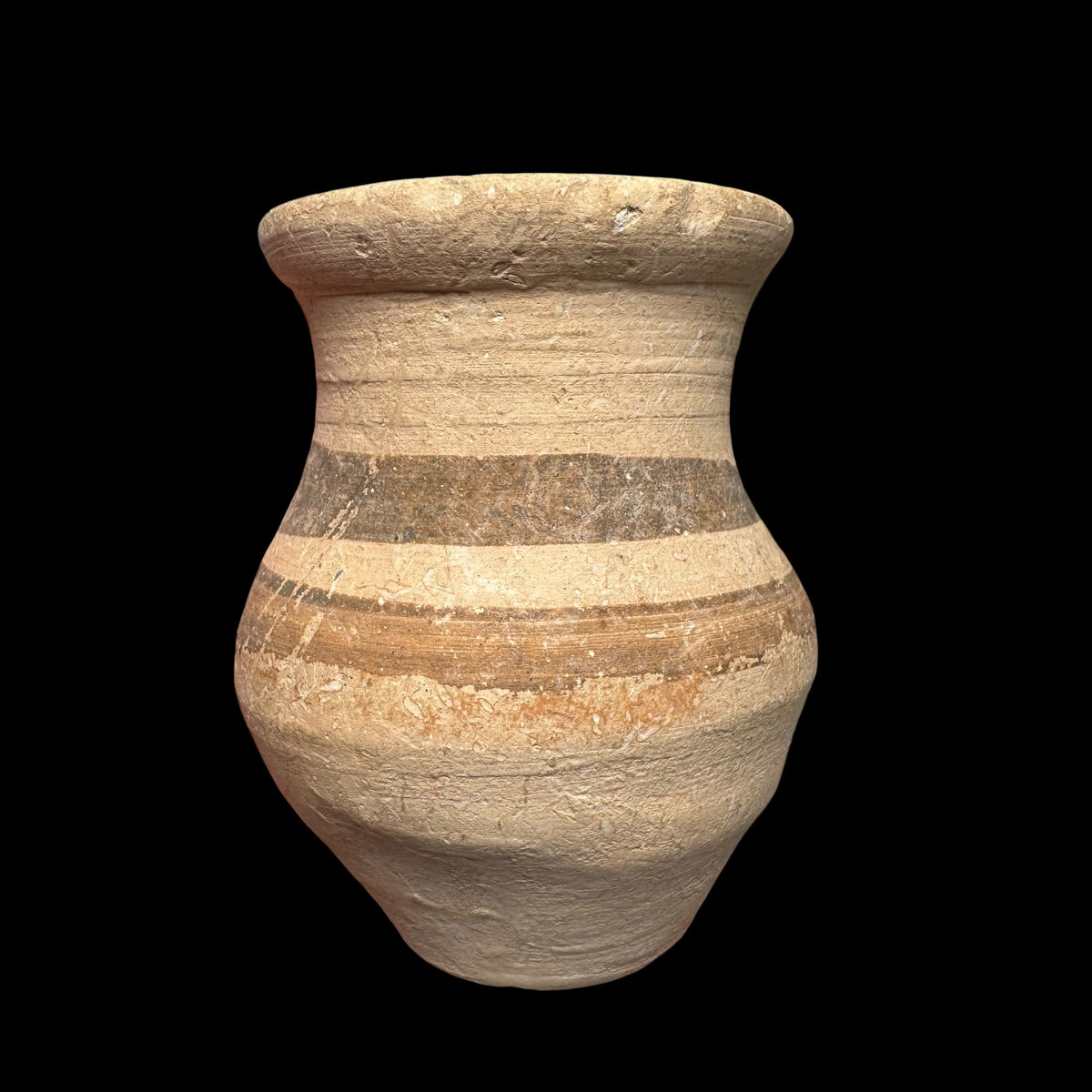 Ancient Cypriot Painted Pottery Vessel