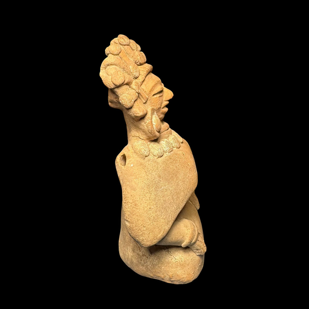 Pre-Columbian Maya pottery figure