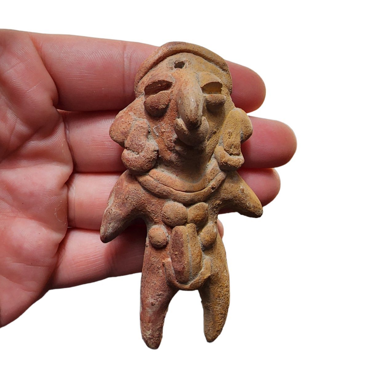 Pre-Columbian Bahia Pottery Figure