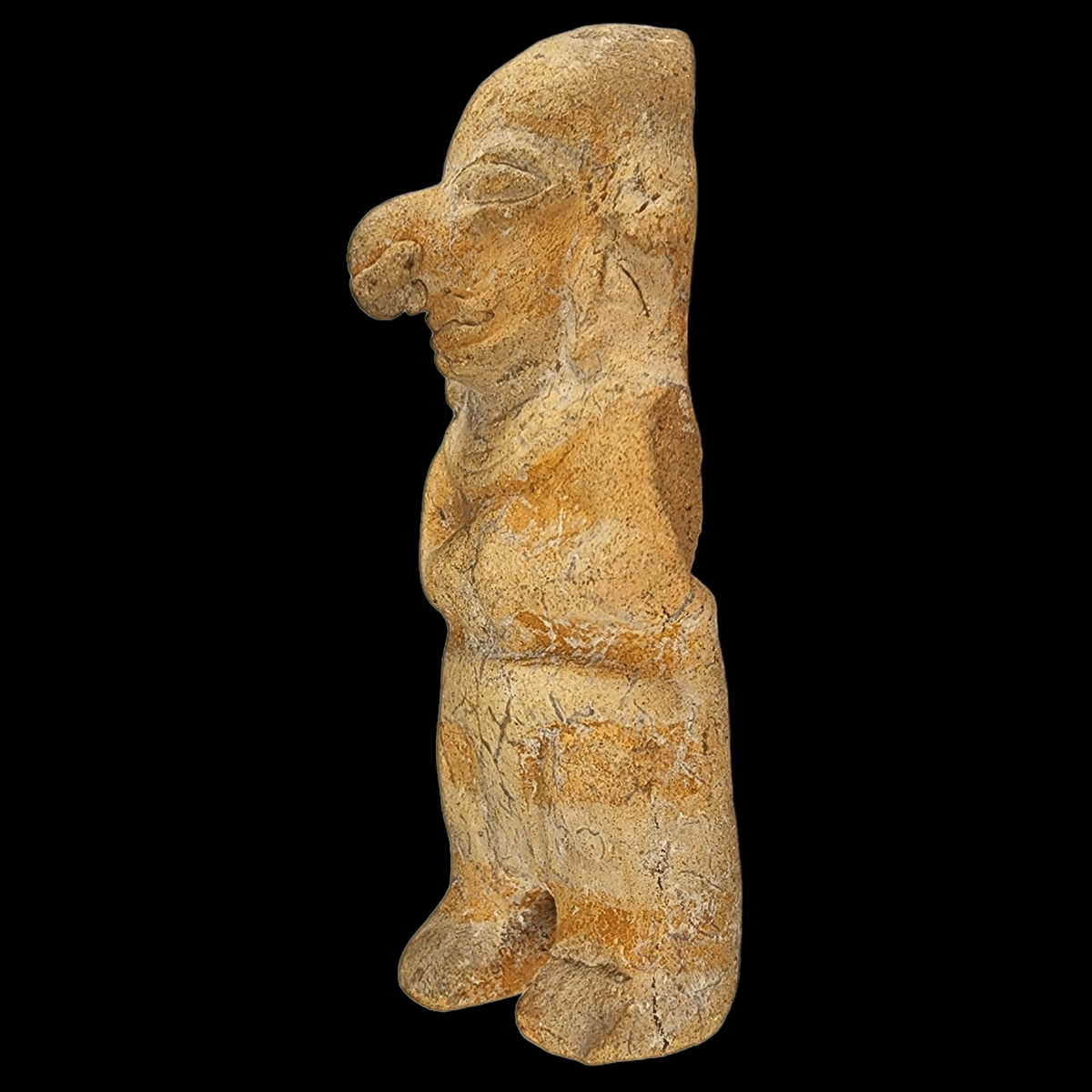 Pre-Columbian Jamacoaque Pottery Figure
