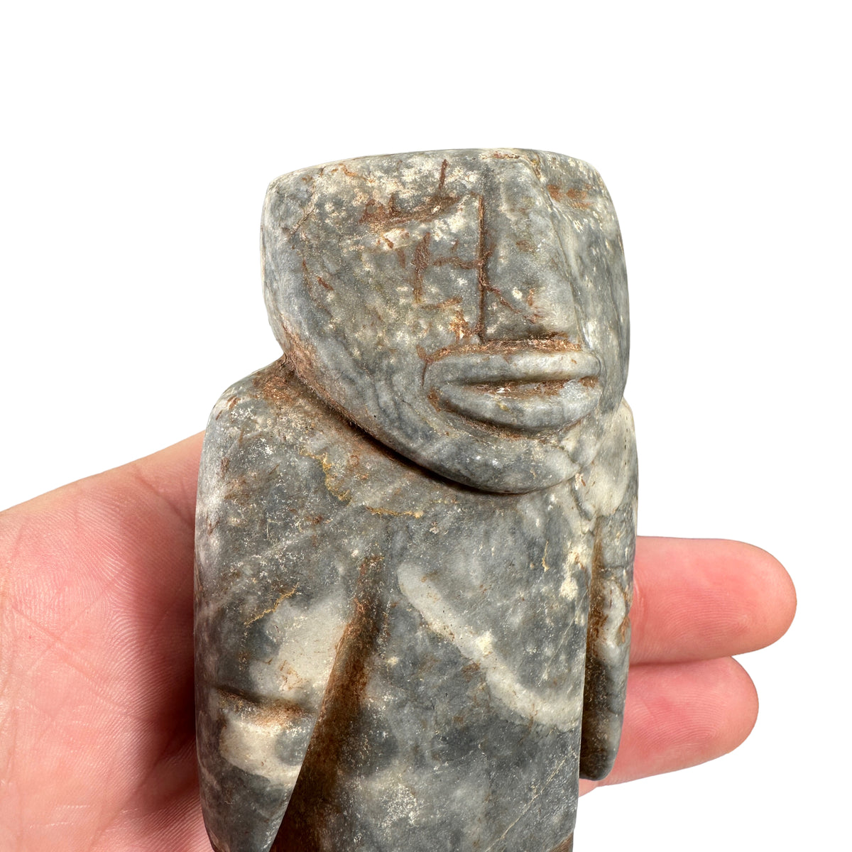 Pre-Columbian Olmecoid Chontal Stone Figure