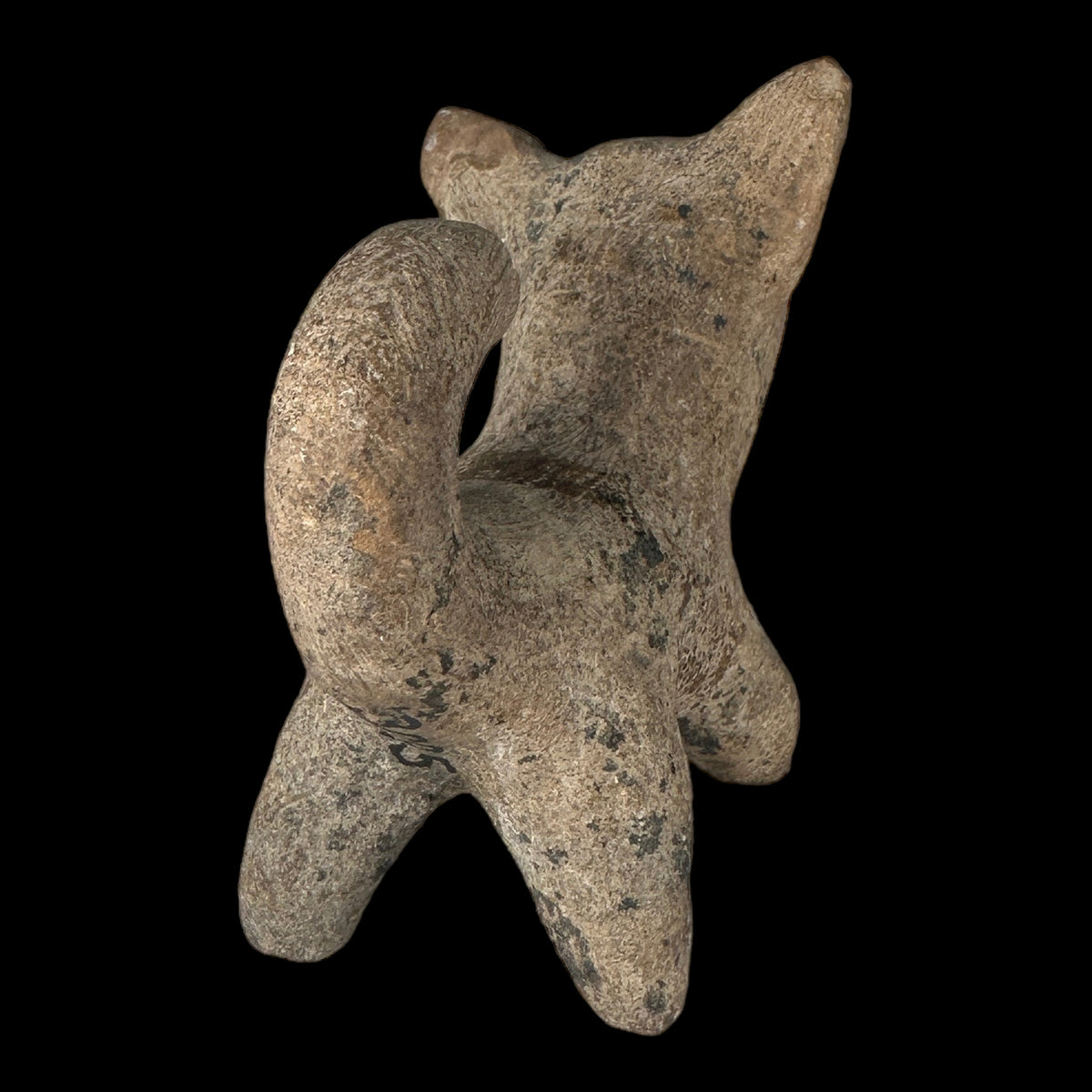 Pre-Columbian Colima Dog Pottery Whistle