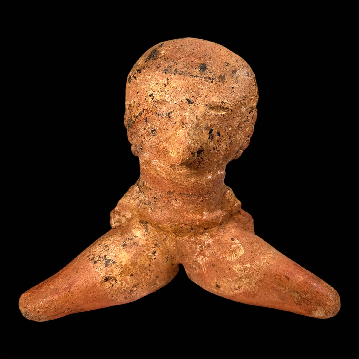 Pre-Columbian Chinesco Pottery Figure
