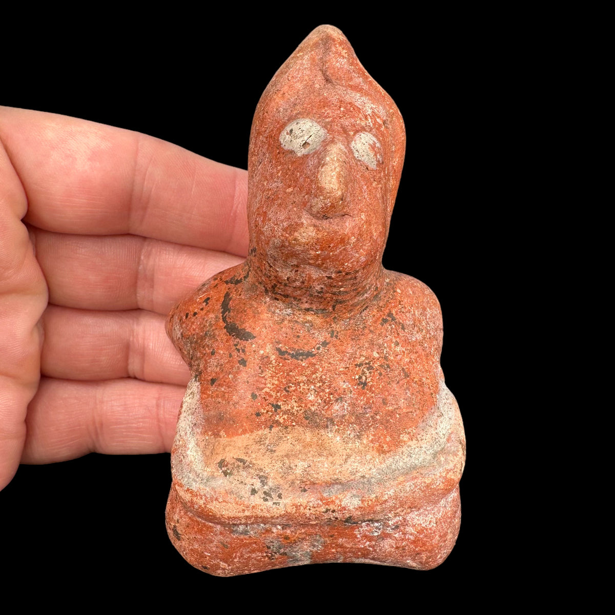 Rare Miniature Pre-Columbian Pihuamo Acrobat figure