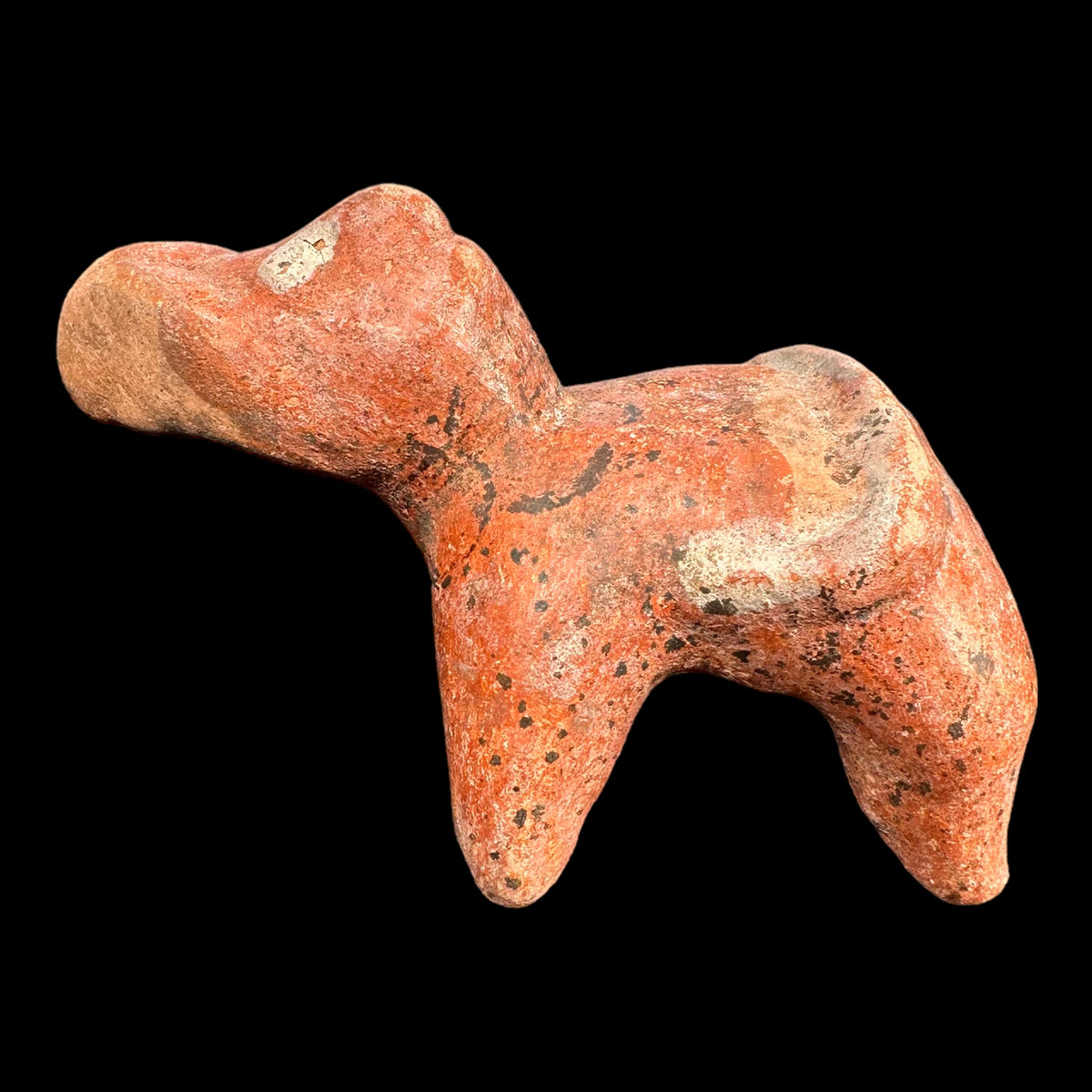 Rare Miniature Pre-Columbian Pihuamo Acrobat figure