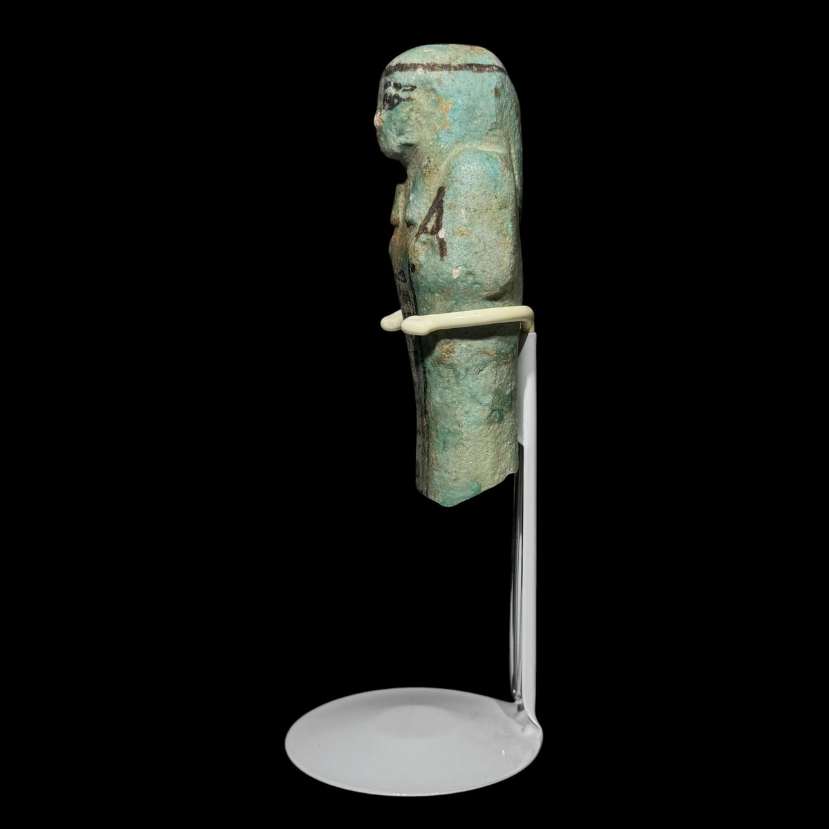 Ancient Egyptian Faience Shabti of Nesankhefmaat