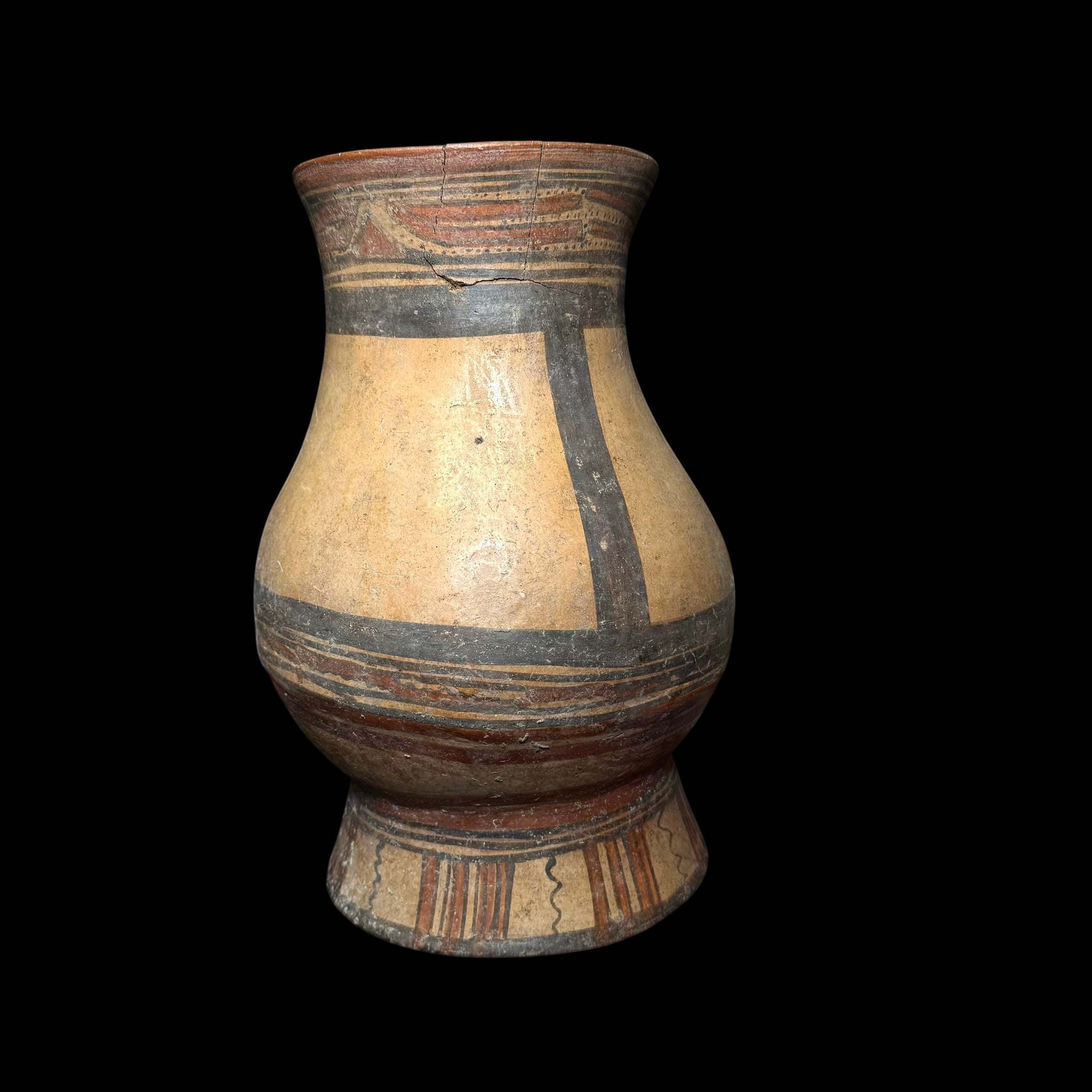 Pre-Columbian Costa Rican Polychrome vessel