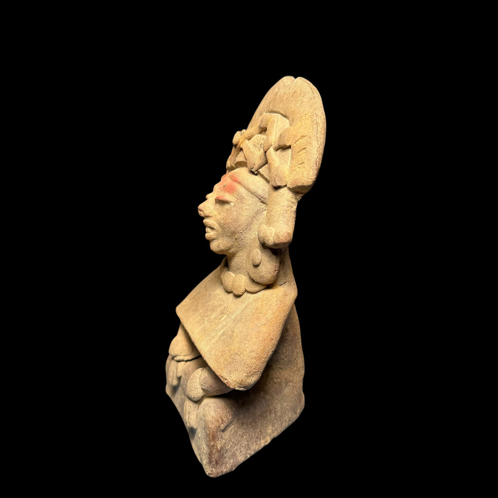 Pre-Columbian Maya pottery figure
