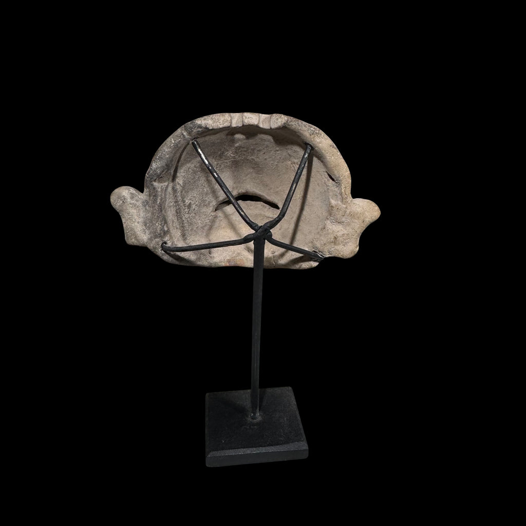 Pre-Columbian Jama-Coaque Pottery Jaguar Maskette