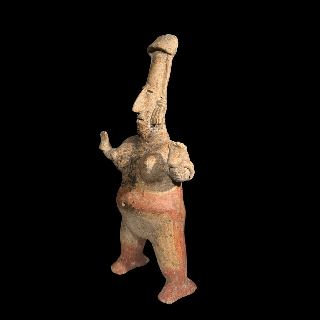 Pre-Columbian Jalisco San Juanito Style Pottery Female Figure