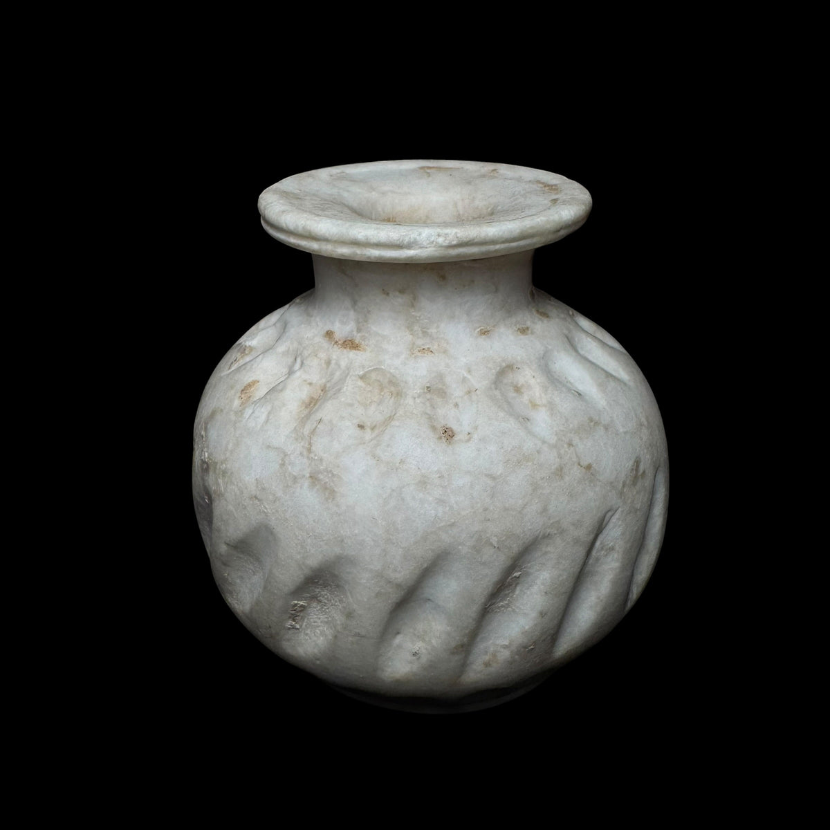 Ancient Roman Marble Cosmetic Vessel