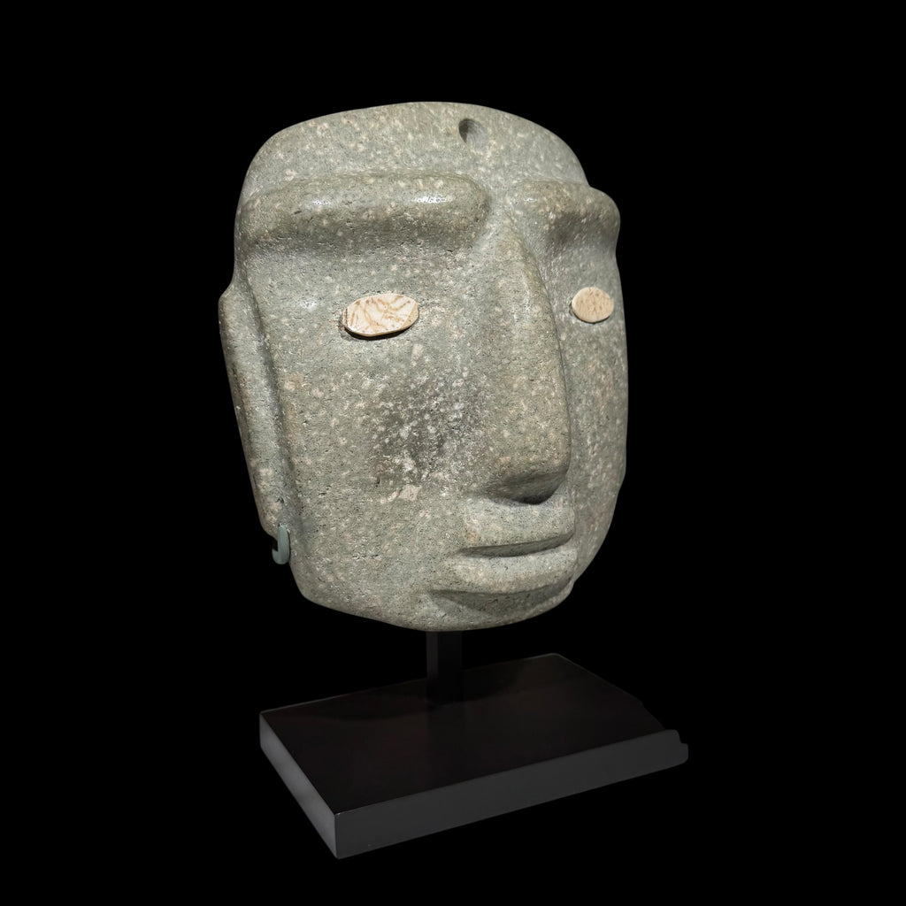 Pre-Columbian Chontal Stone Face Mask
