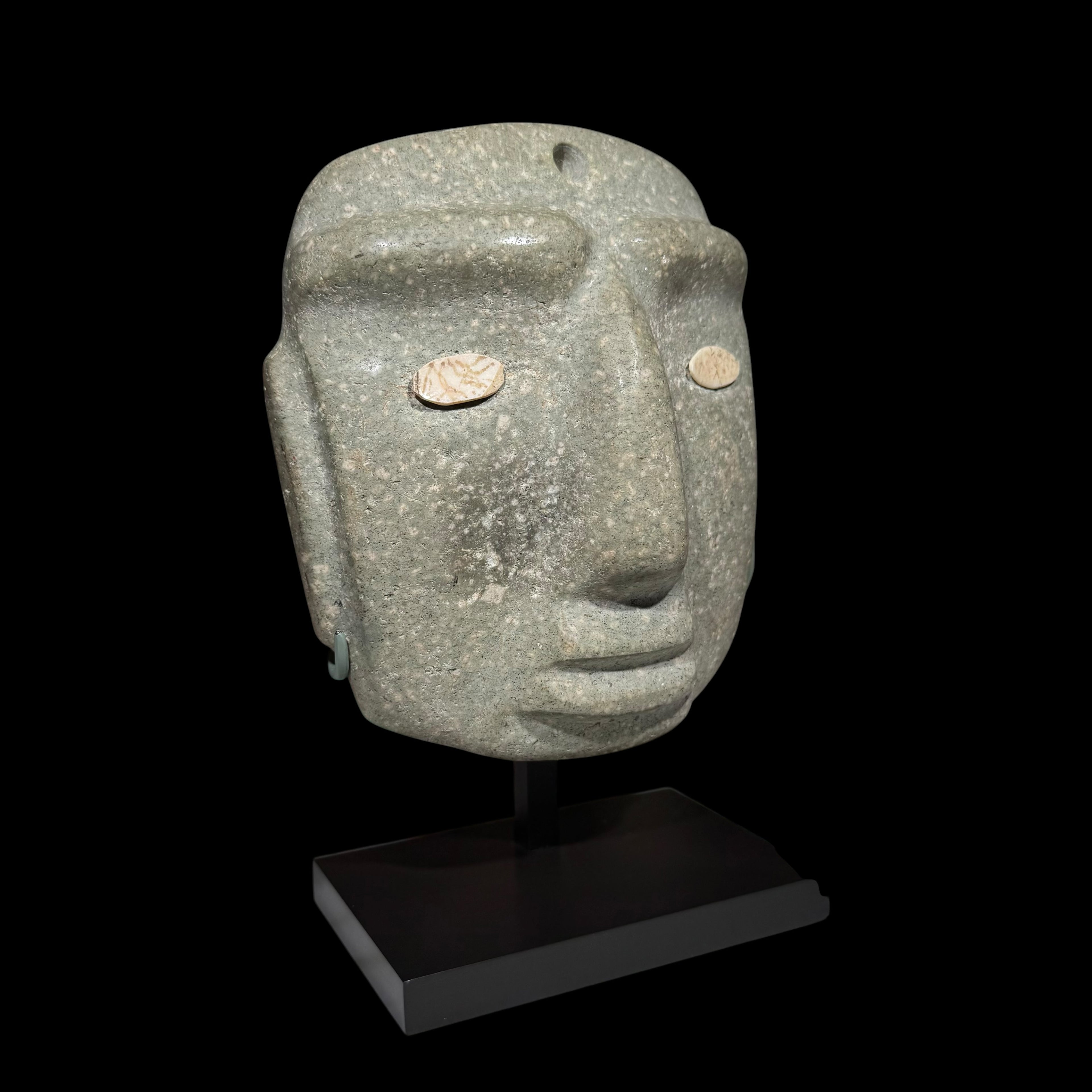 Pre-Columbian Chontal Stone Face Mask
