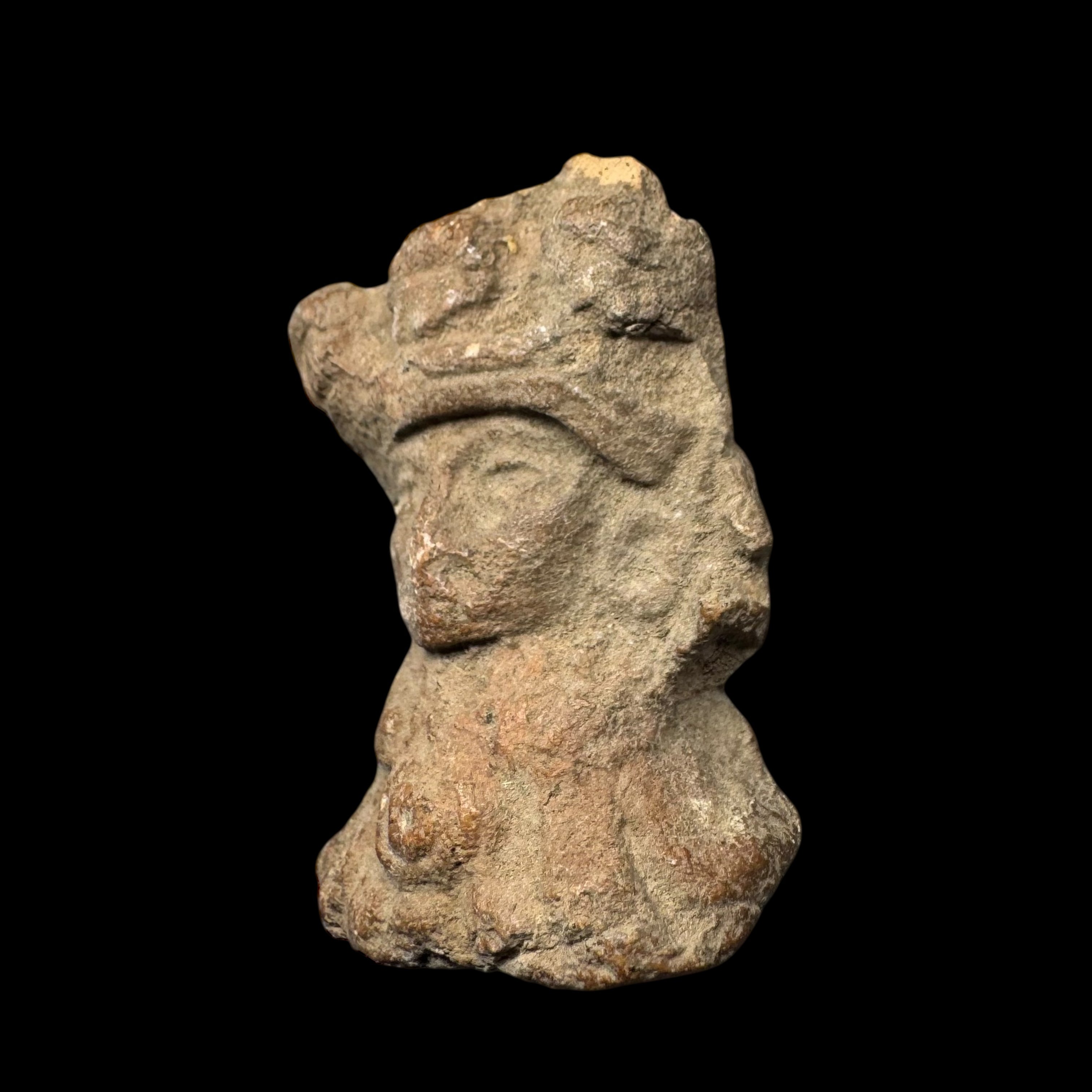 Miniature Pre-Columbian Teotihuacan Pottery Figure – Complete