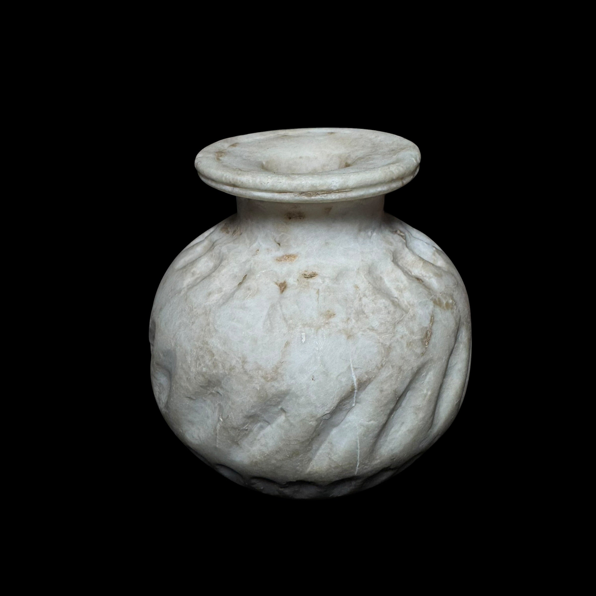 Ancient Roman Marble Cosmetic Vessel