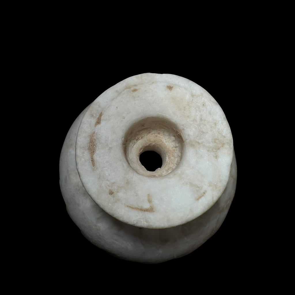 Ancient Roman Marble Cosmetic Vessel