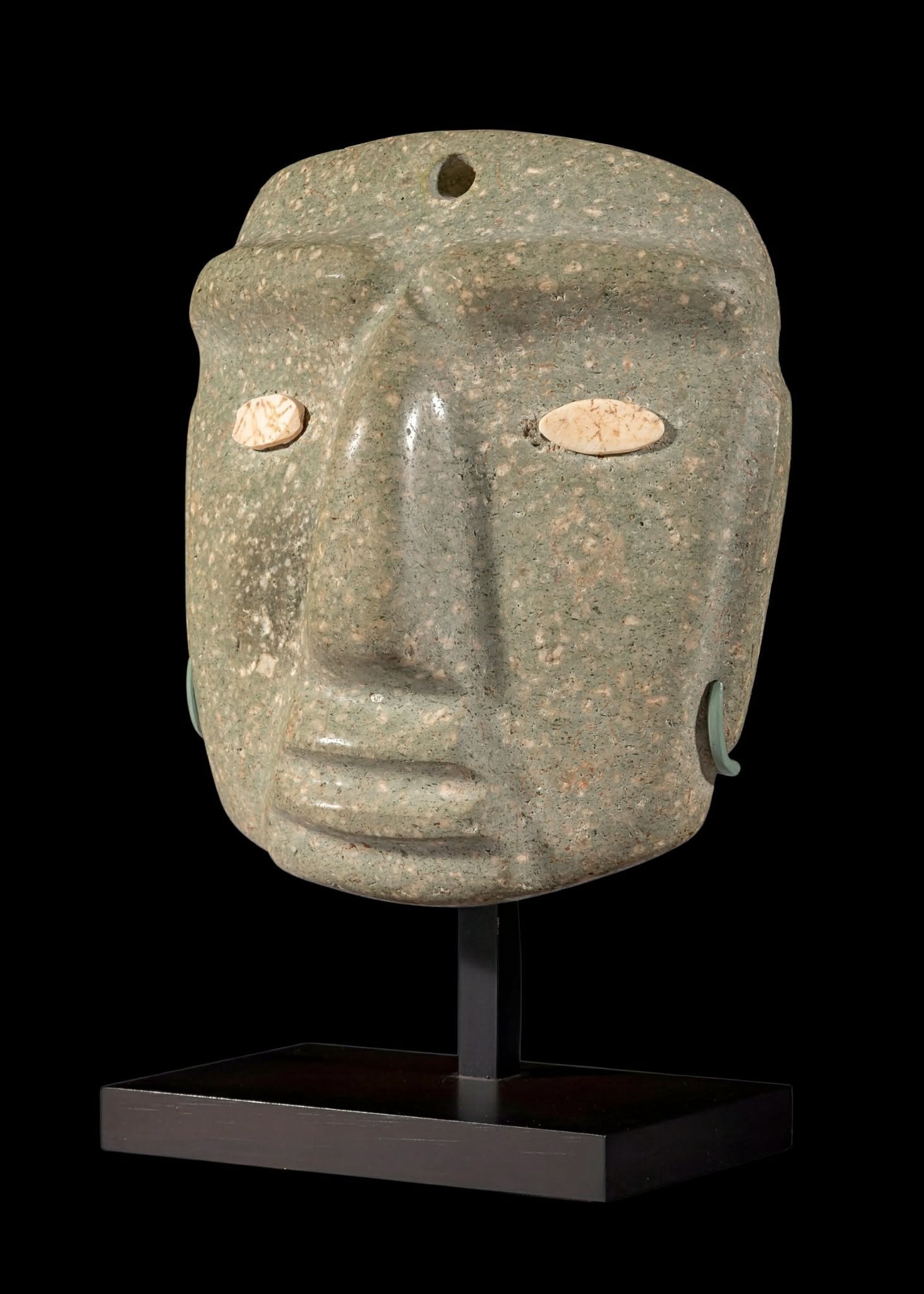 Pre-Columbian Chontal Stone Face Mask