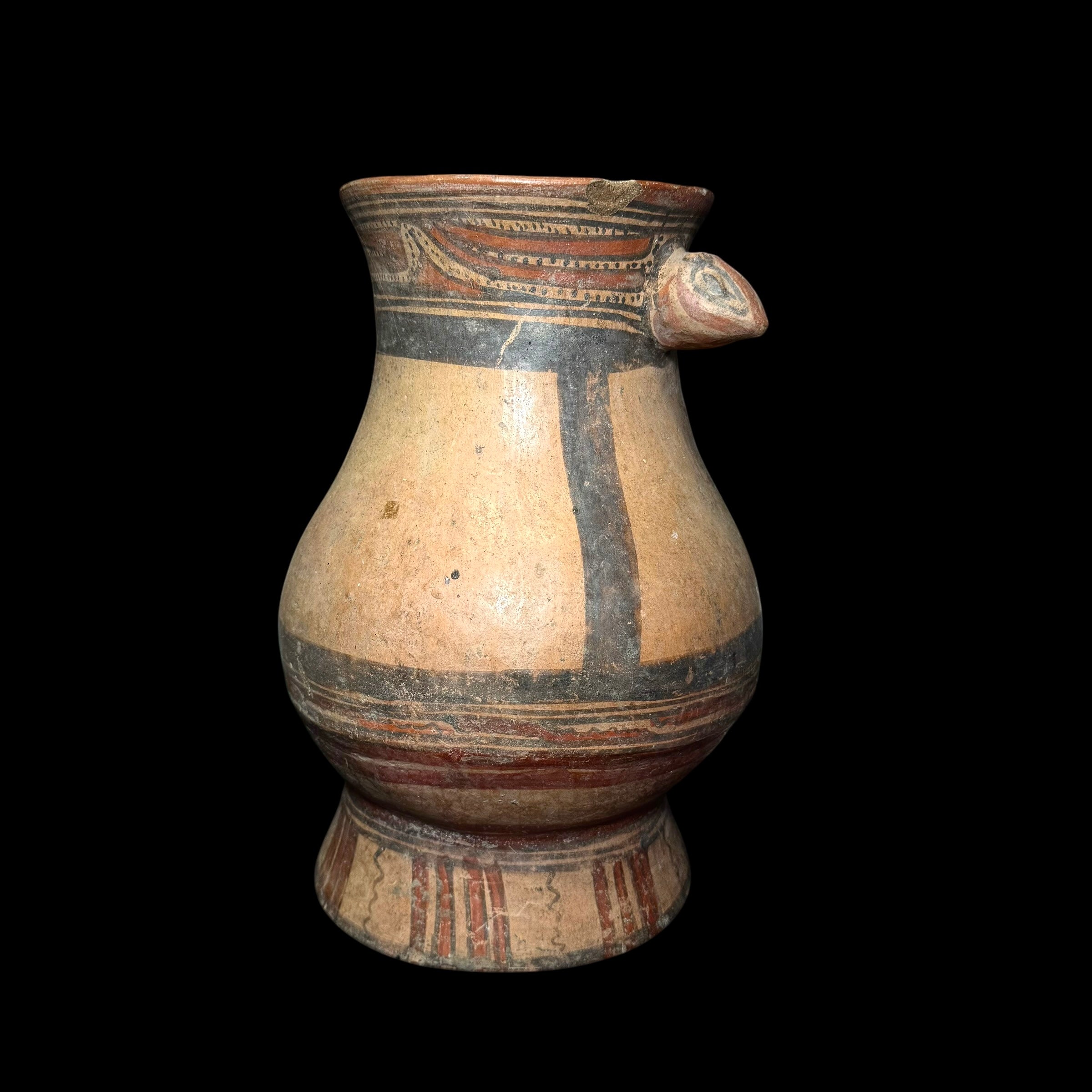 Pre-Columbian Costa Rican Polychrome vessel