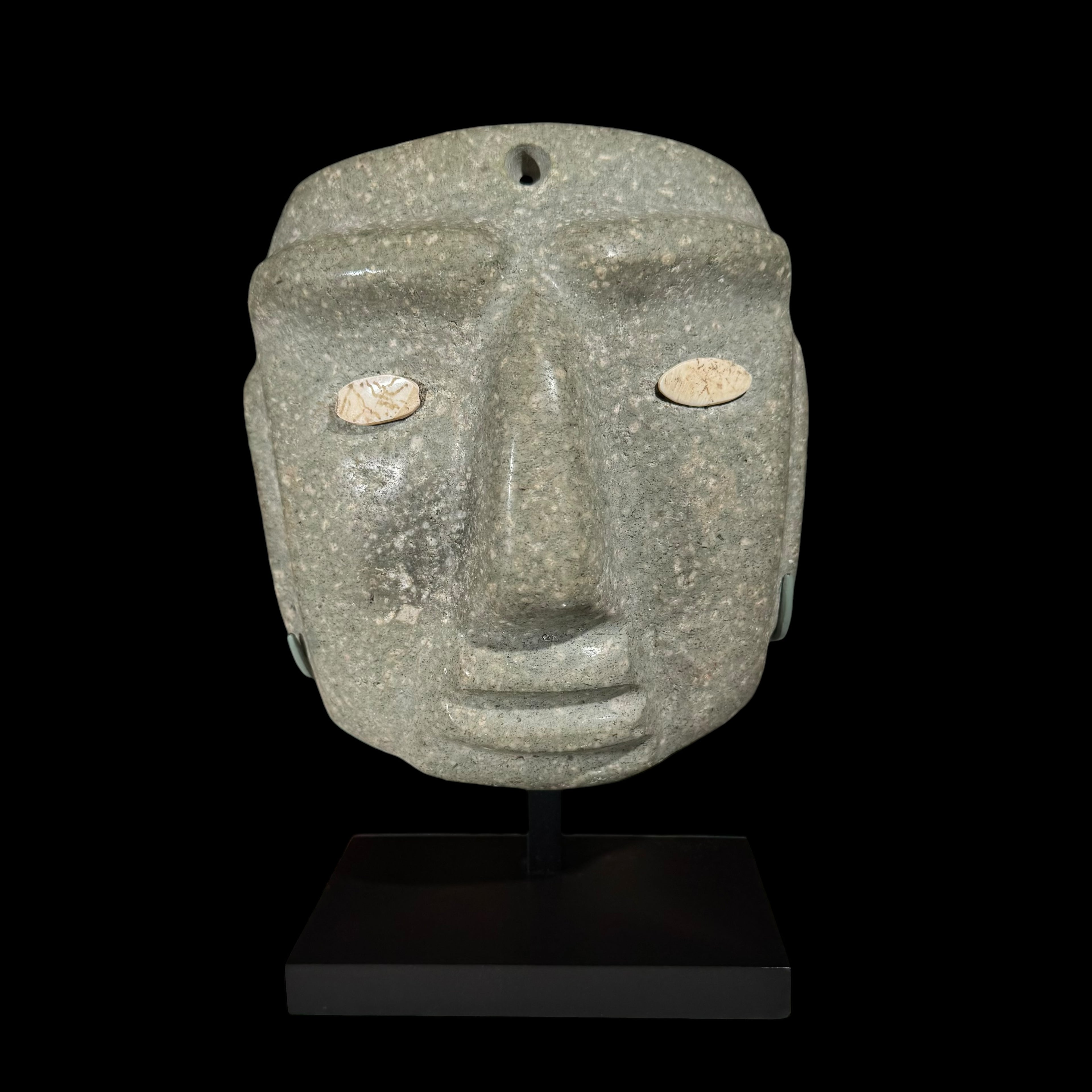 Pre-Columbian Chontal Stone Face Mask