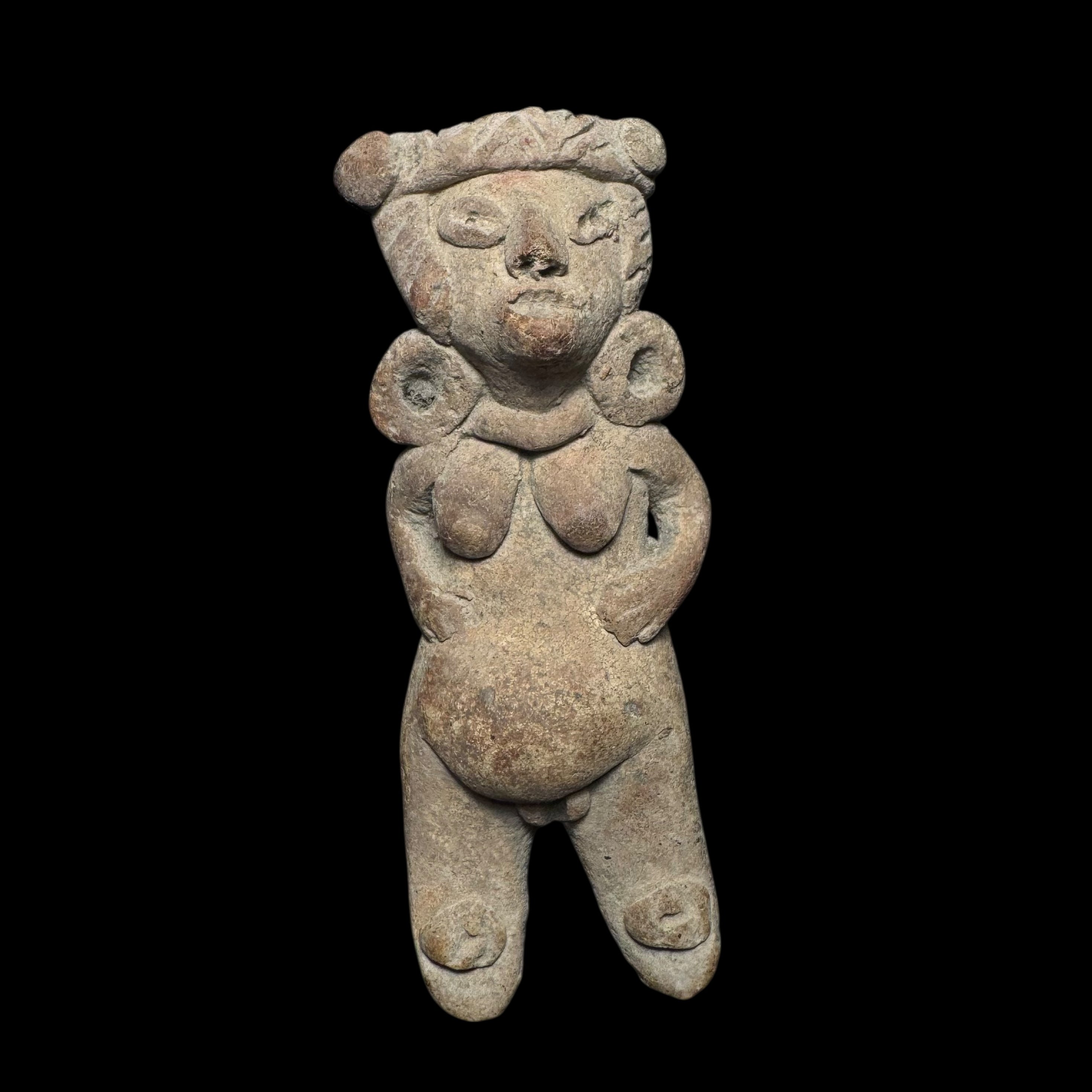 Pre-Columbian Michoacán Pottery Female Figure – Chupícuaro Tradition