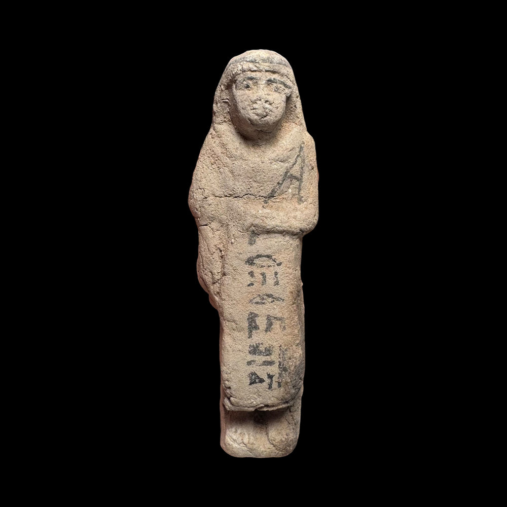 Ancient Egyptian Pottery Ushabtis of Rwjtj