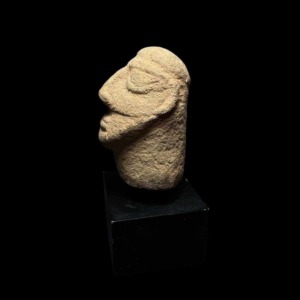 Pre-Columbian Diquís Stone Head