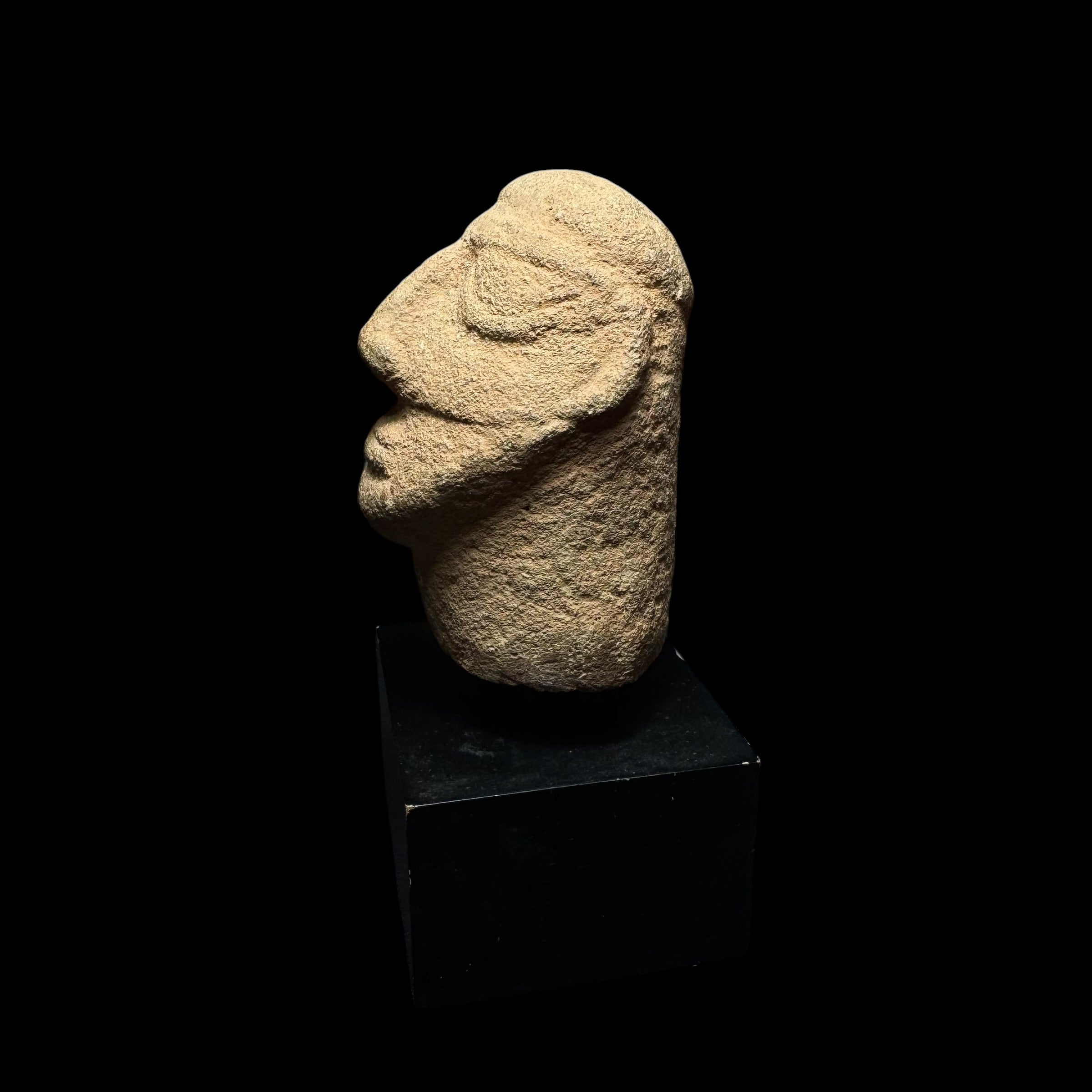 Pre-Columbian Diquís Stone Head