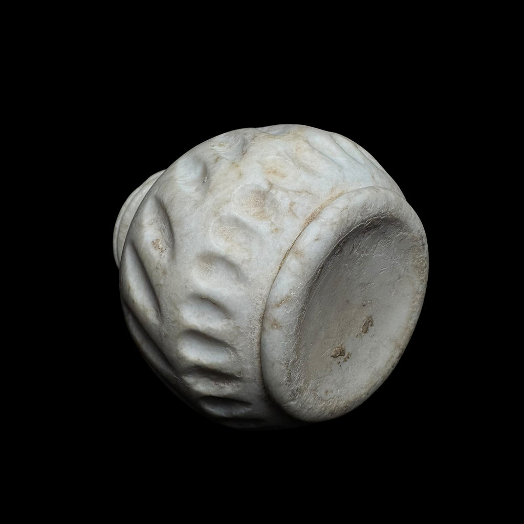 Ancient Roman Marble Cosmetic Vessel