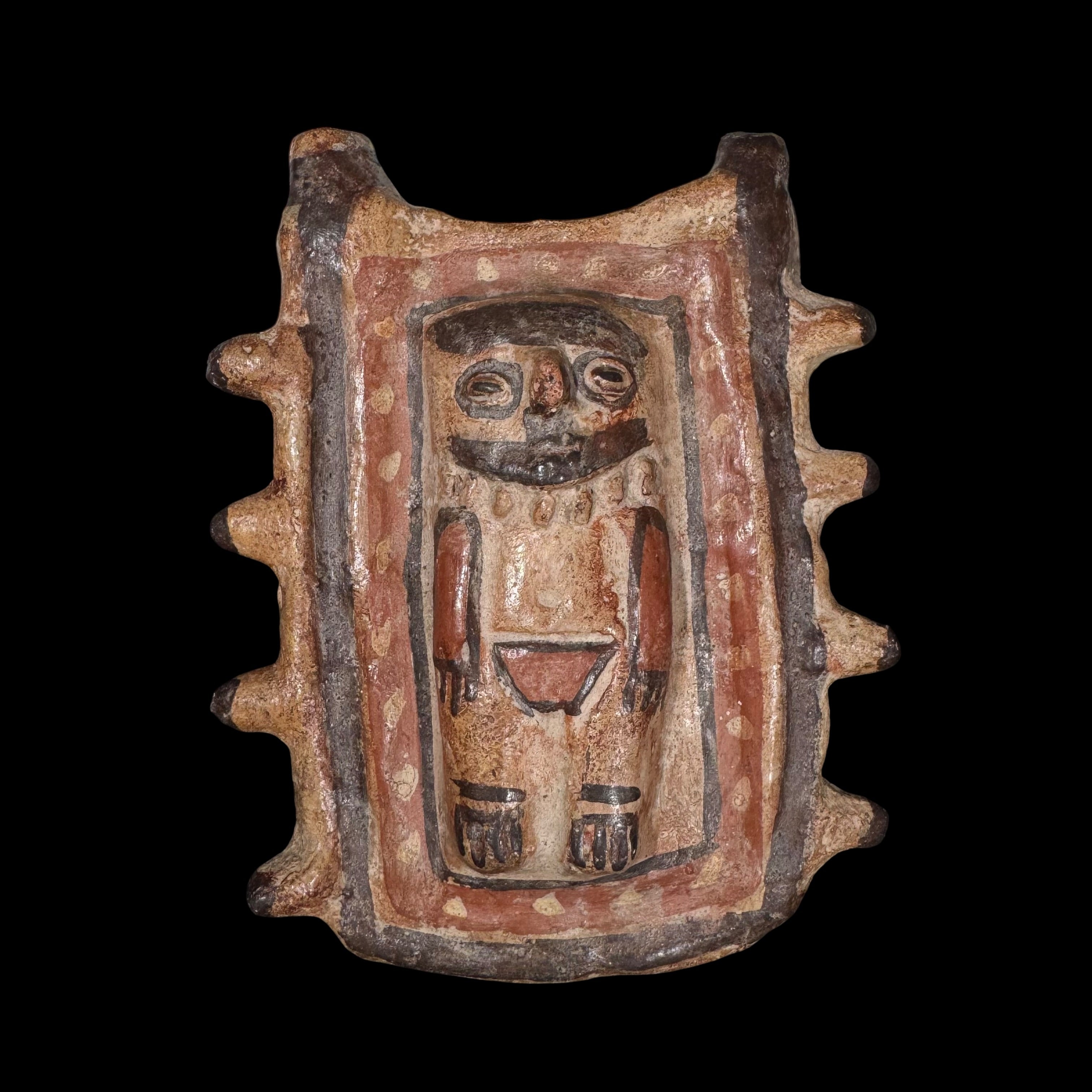 Rare Pre-Columbian Chancay Ceremonial Litter Figure