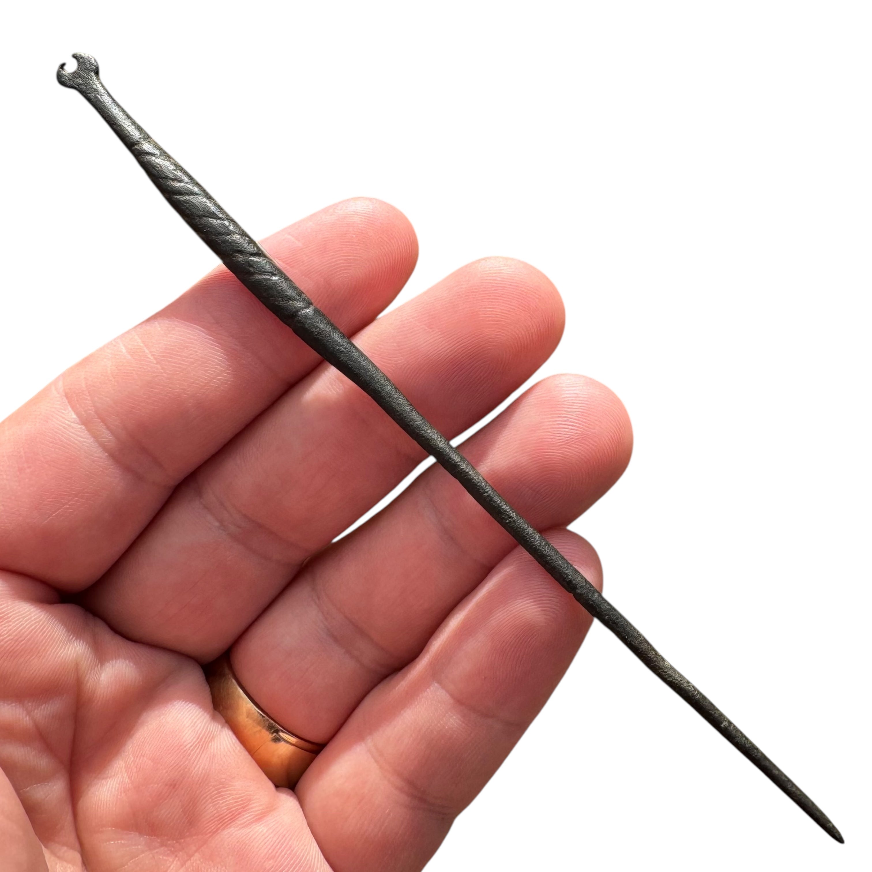 Ancient Roman Bronze Hairpin (Acus)