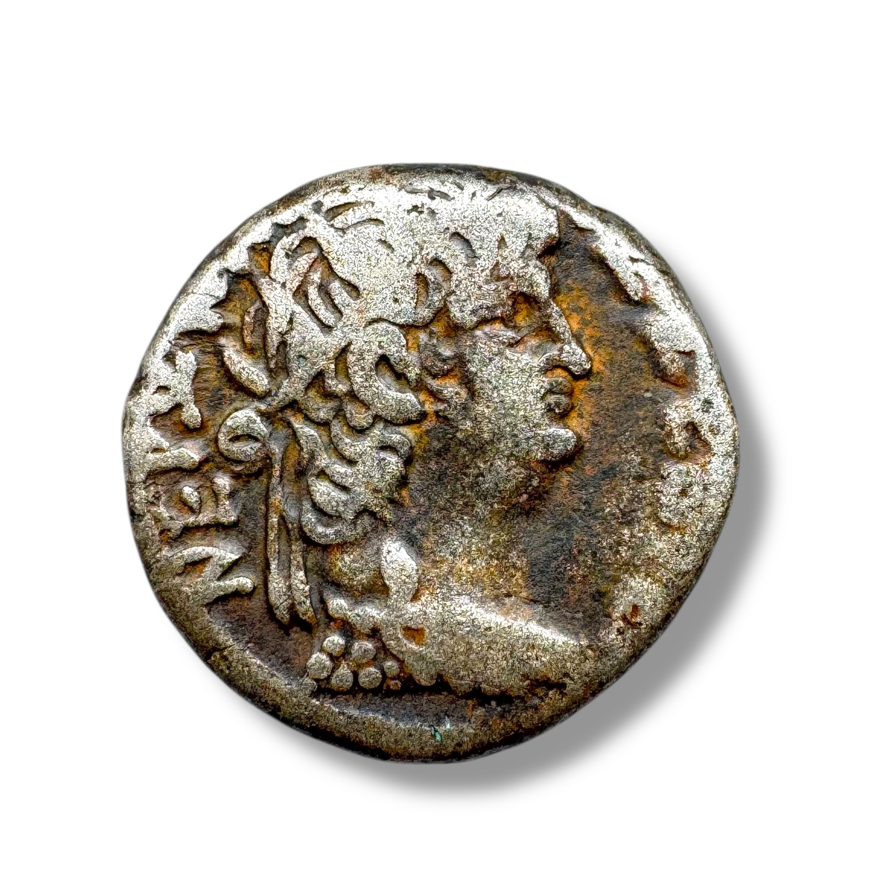 Roman Egypt, Alexandria – Nero Tetradrachm
Year 11 (64/65 AD)
Billon (Silver Alloy)