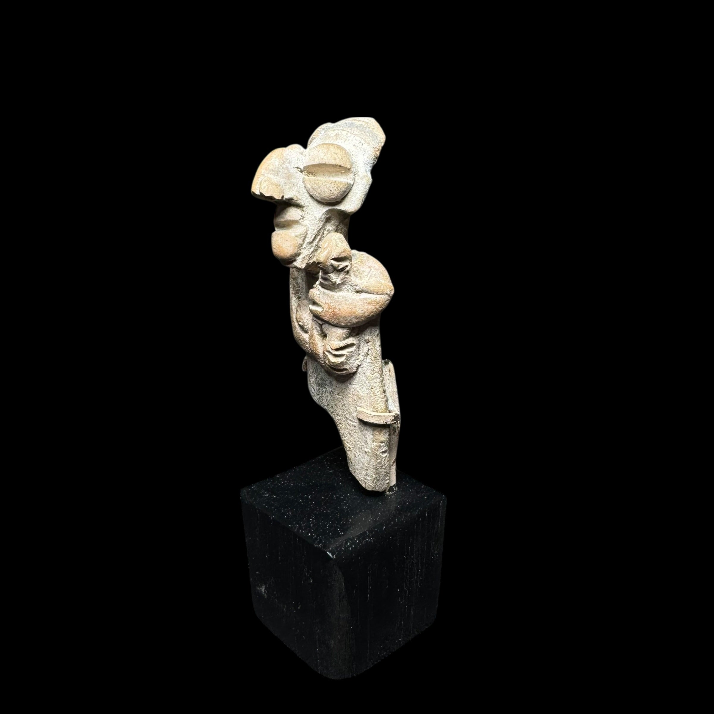 Published Pre-Columbian Bahia Mother and Child Figure