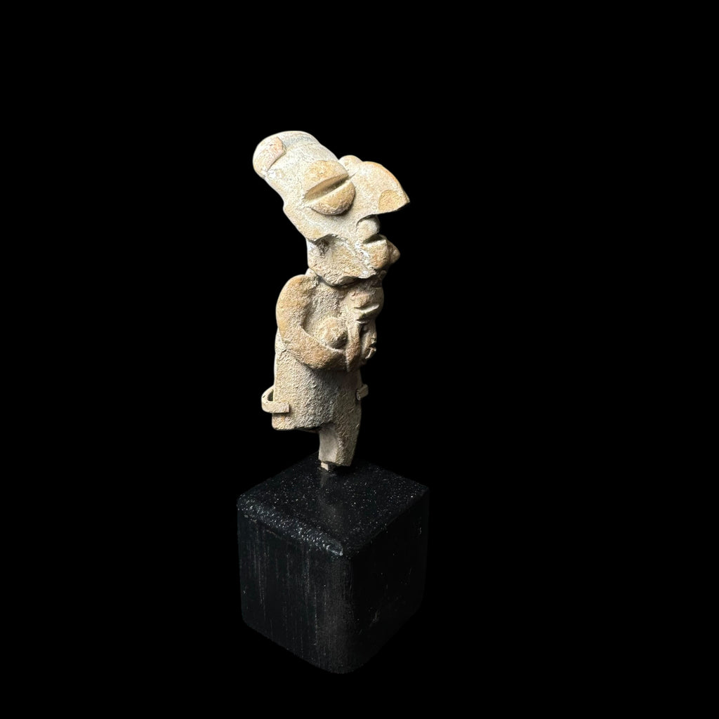 Published Pre-Columbian Bahia Mother and Child Figure