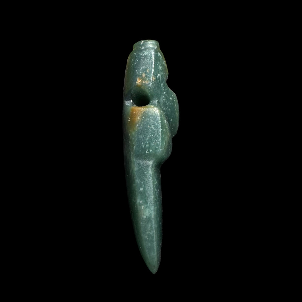 Published Pre-Columbian Costa Rican Jade Axe god