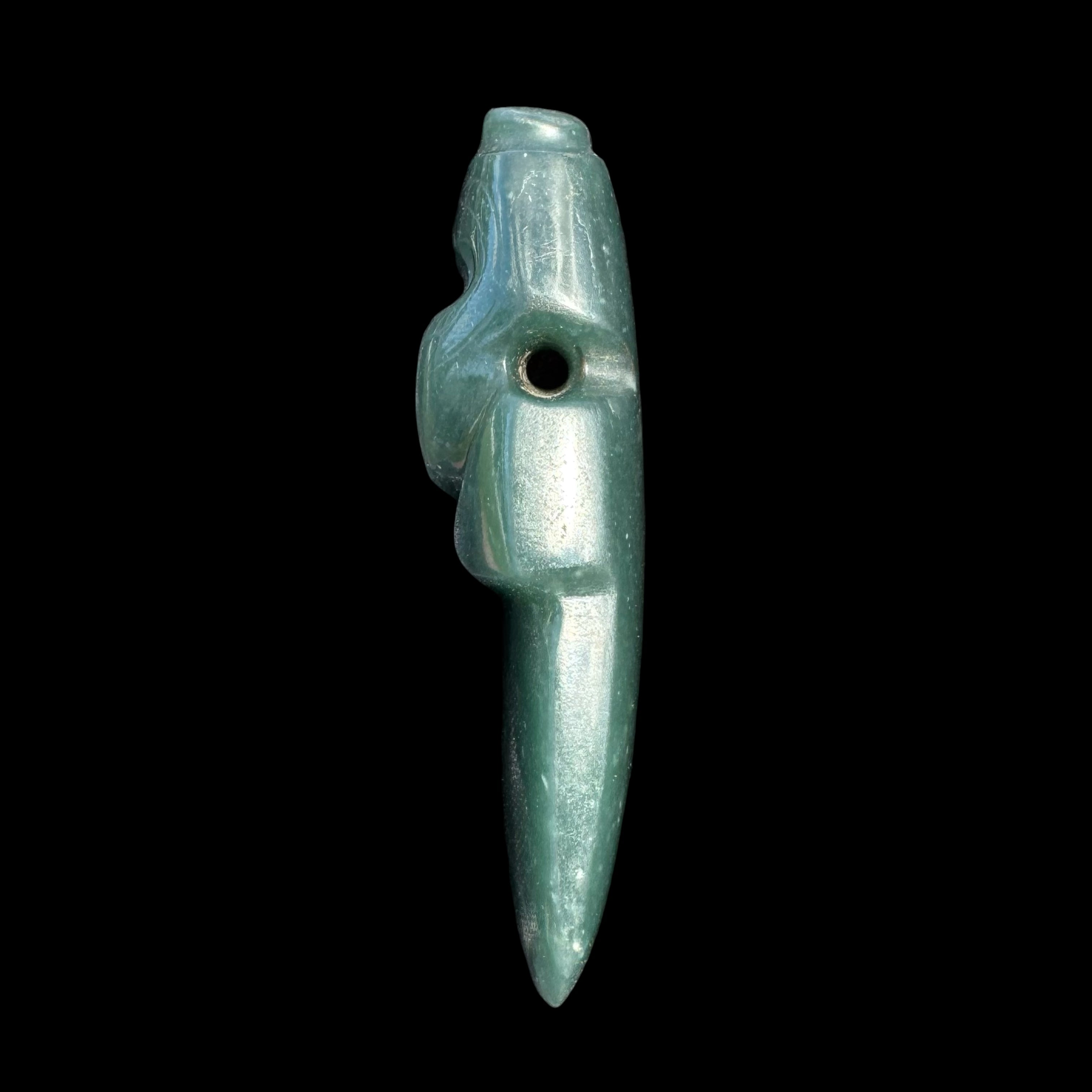 Published Pre-Columbian Costa Rican Jade Axe god
