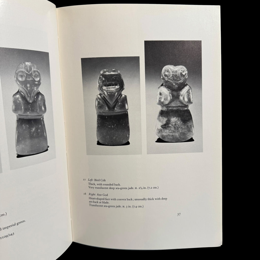 Published Pre-Columbian Costa Rican Jade Axe god