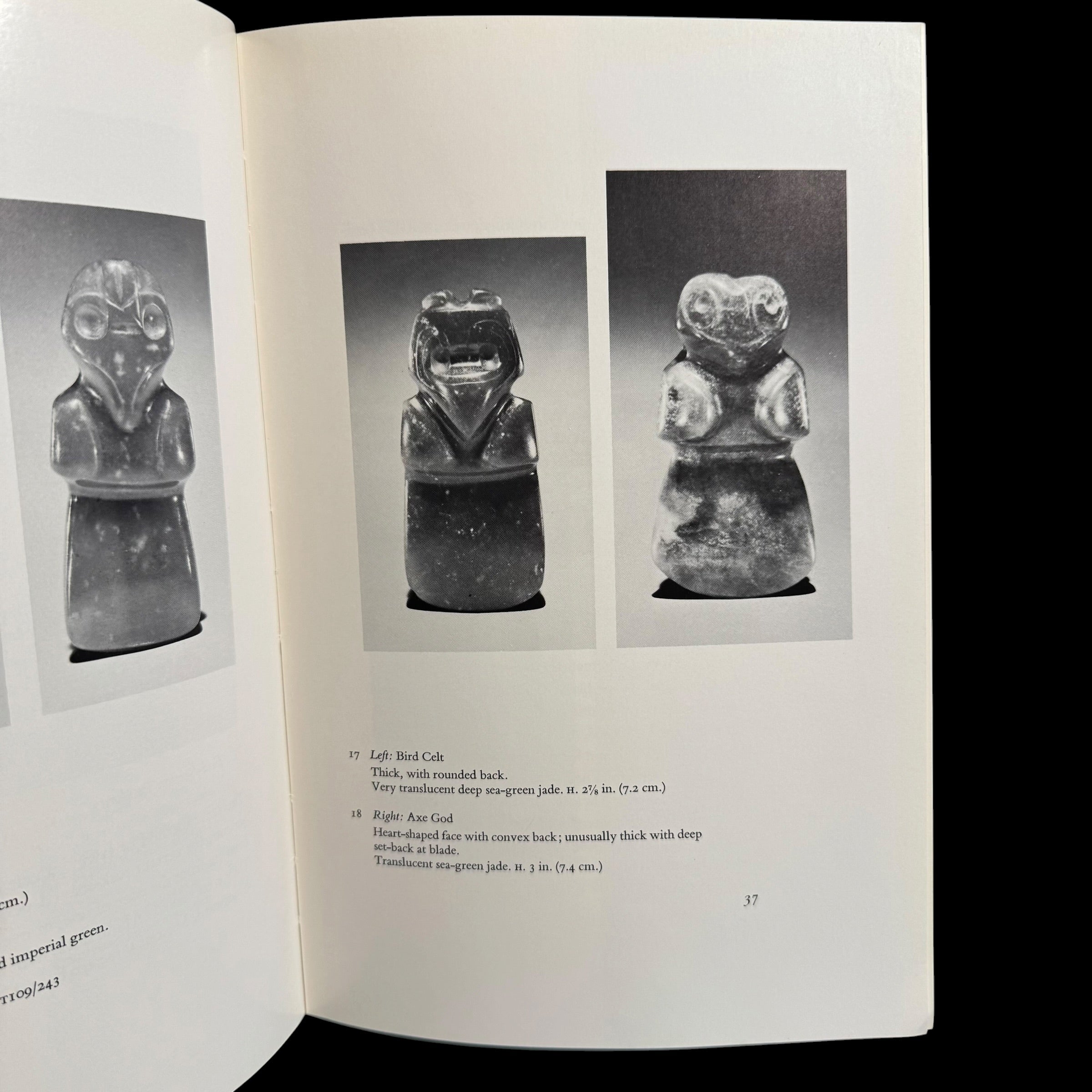 Published Pre-Columbian Costa Rican Jade Axe god