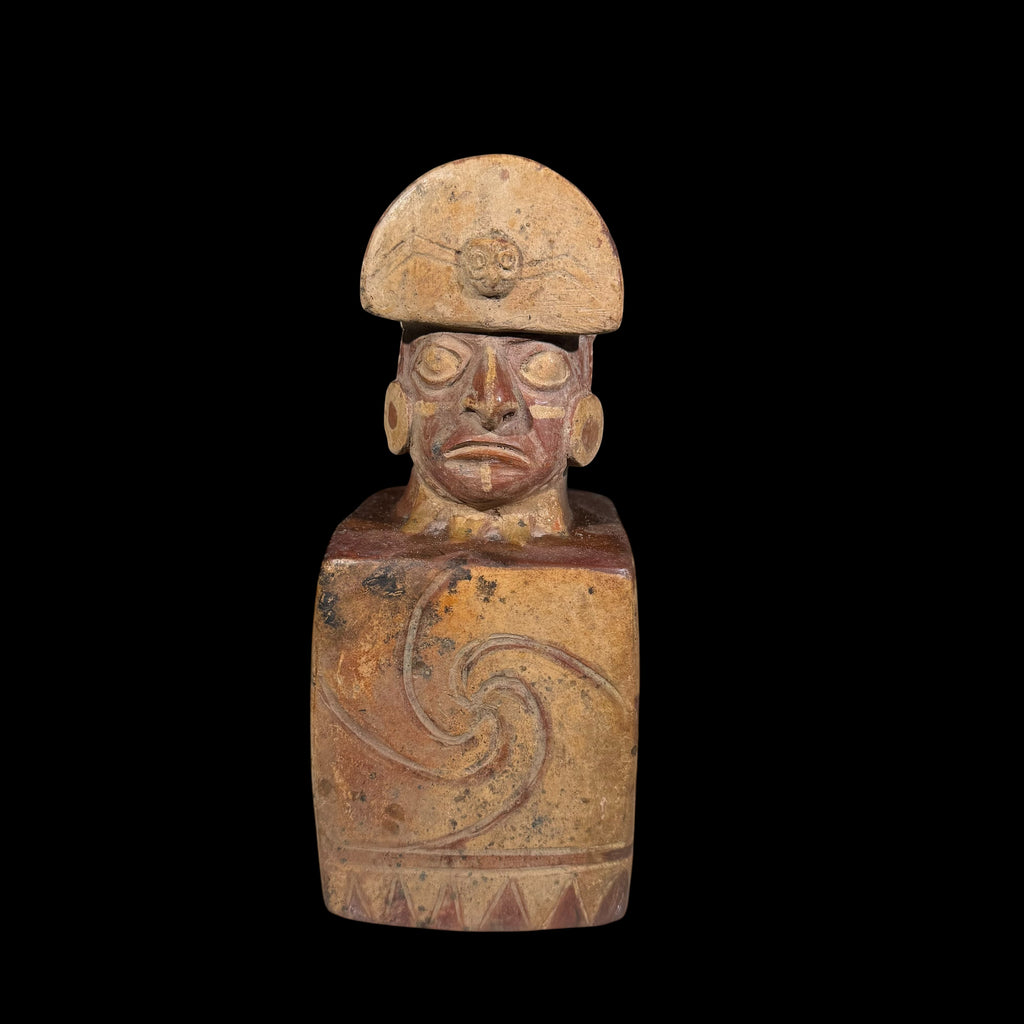 Pre-Columbian Moche Pottery Stirrup Vessel